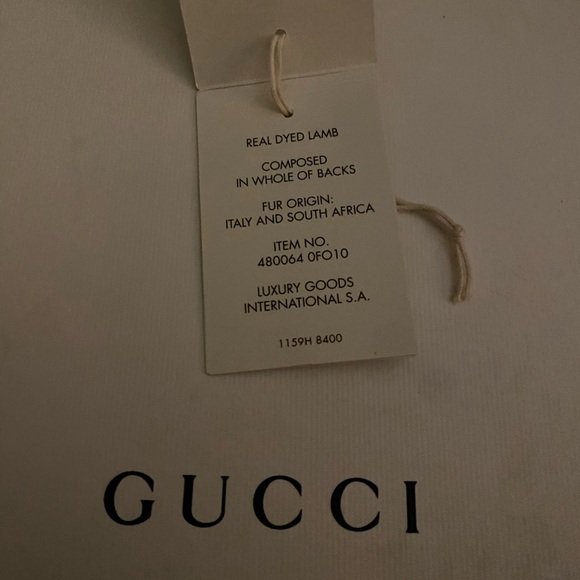 Gucci Princetown Merino Wool Slides. Size 39 NWT - Picture 8 of 9